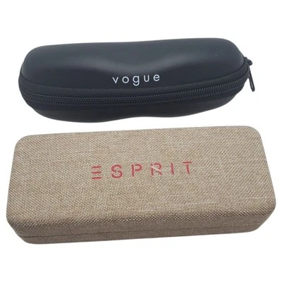Estuches para gafas Vogue y Esprit - Almacenamiento protector para gafas de diseño Foto 1 de 4