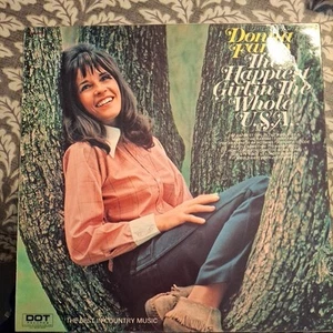 DONNA FARGO "THE HAPPIEST GIRL IN THE WHOLE U.S.A" VINYL LP 1972 VG+ - Picture 1 of 4