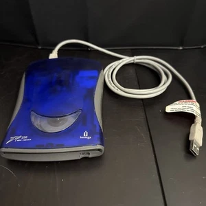 Iomega Zip 250 Z250USBPCMBP 250MB USB Power External Disk Drive B-5 - Picture 1 of 4