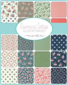 Moda Fabrics "Rosemary Cottage" Fabric Jelly Roll - Picture 1 of 2