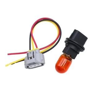 Turn Signal Light Socket&Bulb&Connector Set For Toyota 81128-06470, 81150-02S30 - Bild 1 von 10