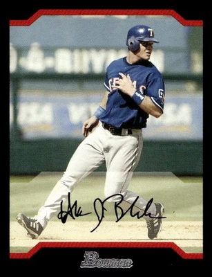 2004 年 Bowman Hank Blalock #92 德克萨斯游骑兵队 — 第 1/2 张图片