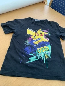 T Shirt Pokémon Themed TU Age 10 Black - Picture 1 of 1