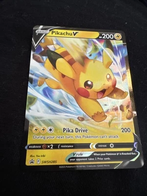 Pikachu V SWSH285 SWSH: Sword & Shield Promo Cards Holo - Image 1 of 2