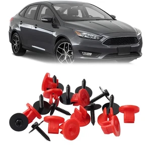 10 Set of Engine Splash Shield Screw Nut Retainer For Ford Focus For GMC Sierra - Picture 1 of 11