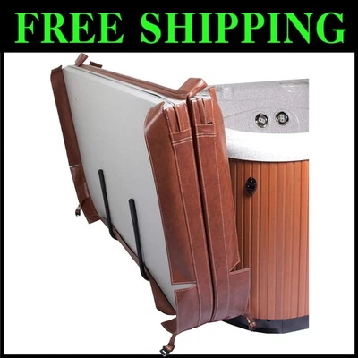 Elevador de cubierta de spa para bañera de hidromasaje negro de alta resistencia - instalación simple y fácil de usar Foto 1 de 4