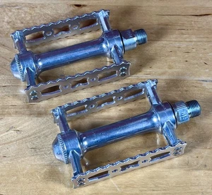 MKS Mikashima Pedals Sylvan Stream Japan 9/16 Road Tour Bike Alloy Rat Trap - Picture 1 of 10