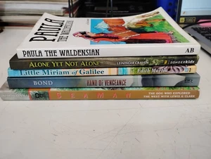 Lot of 5 Christian Homeschooling Reader Paperbacks Various Authors - Picture 1 of 3