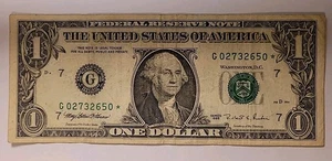 Billete de 1 dólar Star Note 1995  - Imagen 1 de 3