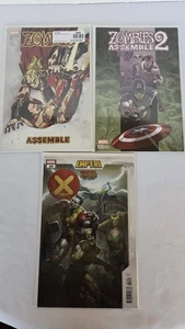Marvel ZOMBIES ASSEMBLE 2 Variant, Hulk, Thor, Comic Book Lot - Picture 1 of 4
