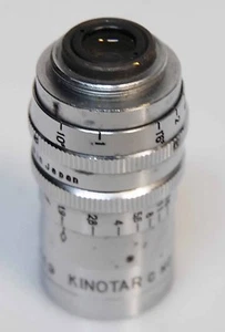 OBJECTIF " KINOTAR " - WIDE ANGLE..F 6 mm ..1:1.9 - MOUNT E 18 mm - N° 12525 - Foto 1 di 1