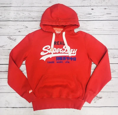 Superdry Sudadera con Capucha Vintage Logo Para Hombre Talla M Pullover Polar Japonés Foto 1 de 4