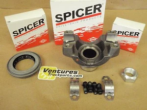 Pinion Yoke w/ strap Kit Dana 60 70 or Super 44 1410 Series New OEM Dana Spicer - Picture 1 of 4
