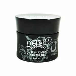 Gelish Hard Gel LED CLEAR Builder Gel 0.5 Fl.oz 15 mL. - Picture 1 of 1