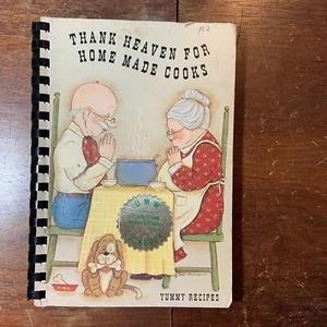 VTG Church Cookbook Thank Heaven for Home Made Cooks T United Methodist Aiken SC - Picture 1 of 16