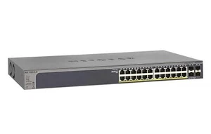 NETGEAR 28-Port PoE Gigabit Ethernet Smart Switch (GS728TP) - Managed, Option... - Photo 1/1