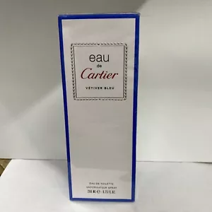 Eau de Cartier Vetiver Bleu Eau De Toilette Spray 6.7 oz - Picture 1 of 5