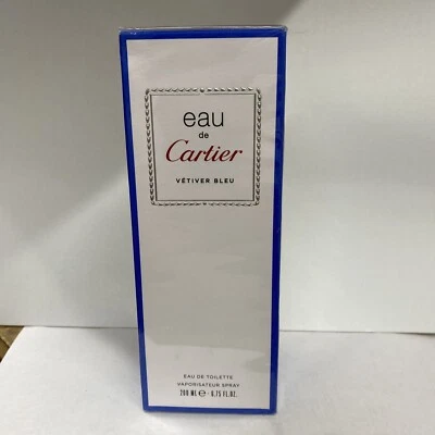 Туалетная вода спрей Eau de Cartier Vetiver Bleu 6,7 унции - Изображение 1 из 4