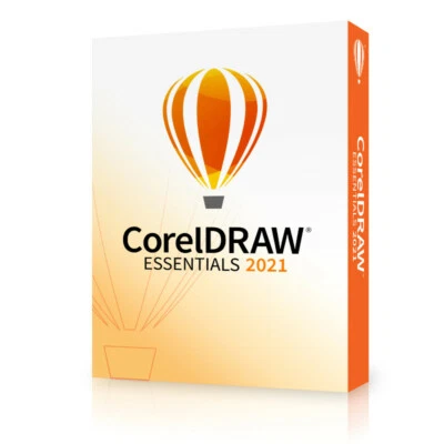 CorelDRAW Essentials 2021 inkl. PHOTOPAINT Essentials Windows10/11 Box inkl. DVD - Bild 1 von 2
