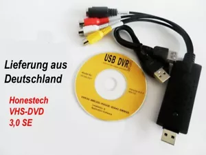 Video konverter USB-VHS Audio incl. Software zum Digitalisieren VHs Adapter - Bild 1 von 2