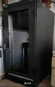 Siemens Primergy Serverschrank Netzwerkschrank Rack 19" 24HE B800xT1000mm - Bild 1 von 1