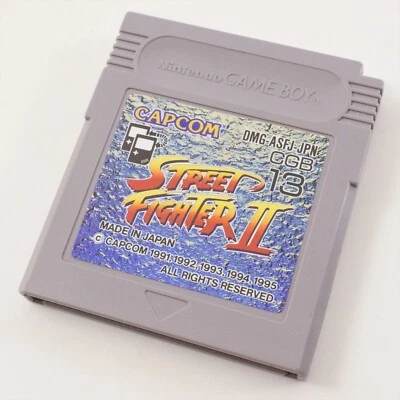 Gameboy STREET FIGHTER II 2 Cartridge Only Nintendo 0203 gbc - Image 1 of 4