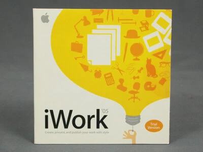 NEW SEALED Apple iWork '05 Trial Version CD-ROM Package 602-5860-A - Image 1 of 2