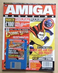 CU Amiga Magazine ~January 1995 With Coverdisks Comic Setter - Photo 1/5