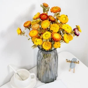 20Pcs Dried Flower Bouquet 50cm Handmade Natural Daisy Mixedcolors Home Decor UK - Picture 1 of 11