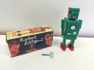 Q.S.H. (MS397) Lilliput - Mechanischer Roboter aus Blech (Läufer) - Bild 1 von 8