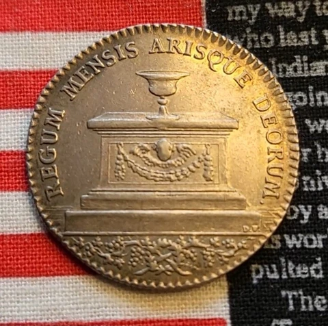 1774 Colonial "Piligaing Pirates Slave Ships" Independence Day Era Silver Coin Cover