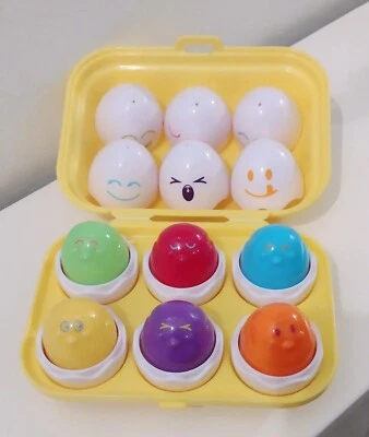 TOMY Toomies Hide & Squeak Eggs Interactive Toy - Image 1 of 2