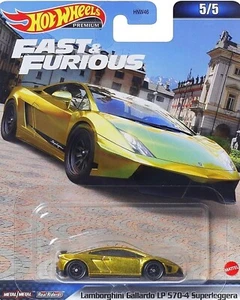 Hot Wheels PREMIUM Lamborghini Gallardo LP570-4 Superleggera FAST FURIOUS FASTX - Imagen 1 de 1