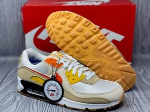 Nike Air Max 90 SE Schuhe Summit weiß Sicherheit orange FB4315-100 Herren Größen NEU - Bild 1 von 8