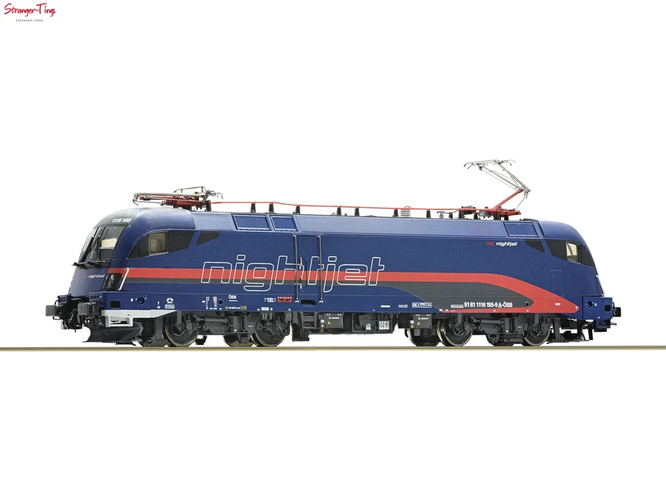 Roco OBB Nightjet Rh1116 195-9 Electric Locomotive VI 1:87 Scale, HO Scale - Image 1 of 1
