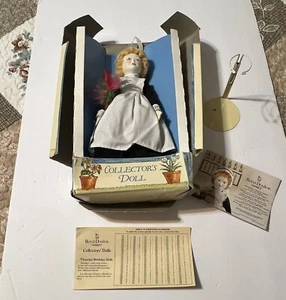 Royal Doulton Nisbet Doll Vintage 11" Porcelain Cloth Saturday's Girl - Picture 1 of 19