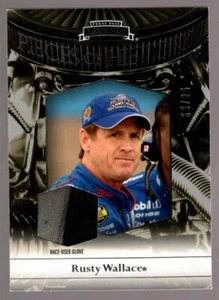 RUSTY WALLACE 58/99 PIECES OF HISTORY GLOVE PATCH SP 2012 PRESS PASS LEGENDS - Picture 1 of 1