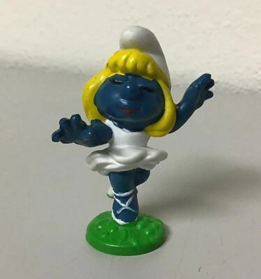 PVC Schleich Peyo Pitufo - 1978 Pitufina Bailarina Foto 1 de 4