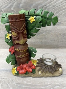Vintage Tiki Hawaiian Theme Totem Pole By Yankee Candle Co. - Picture 1 of 6