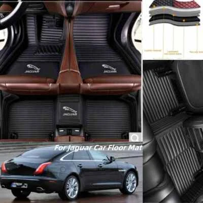 For Jaguar E-Pace F-Pace F-Type I-Pace XE XF XJ XK All Weather Car Floor Mats Foto 1 de 4