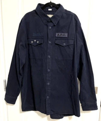 A.P.C. x Jean Touitou Men’s Surchemise Mainline Jacket - Size XXL - MRSP$740 - Image 1 of 4