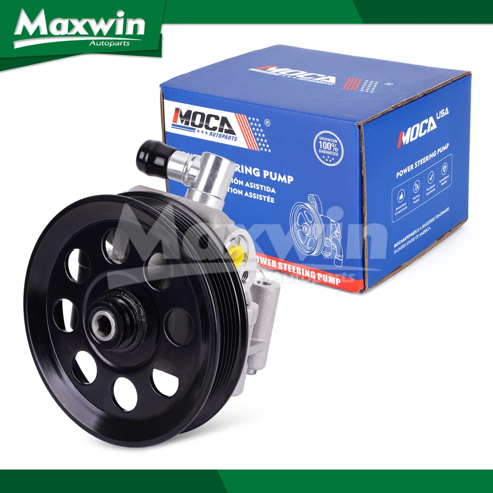 Power Steering Pump Fit 11-19 Ford E-350 E-450 Super Duty 5.4L 6.8L 96-5200 - Image 1 of 4