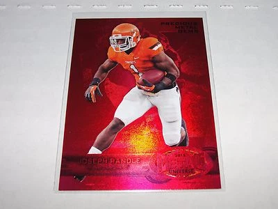 2013 Precious Metal Gems JOSEPH RANDLE #140 Red Variant/100 Oklahoma St COWBOYS - Image 1 of 2