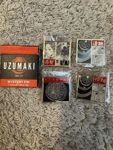 Uzumaki Mystery Pun Hard Enamel Pin Metal Badge for backpack hat Junji Ito - Picture 1 of 1