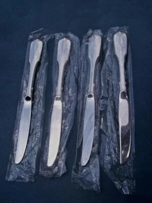 Mundial. CUCHILLOS DE CENA ROGERS DELUXE ONEIDA *GLORIA / MONTCLAIR* (LOTE DE 4) NUEVOS Foto 1 de 4