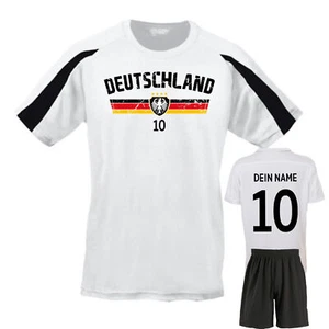 Personalisiertes Deutschland Kinder Trikot mit Wunschname & Nummer Geschenk Kids - Picture 1 of 18