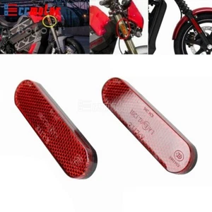 2pcs Reflector Sticker Trailer Safety Warning Reflectors For Moto Car Trailers - Picture 1 of 6