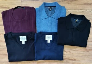 Wholesale Bulk Lot: 5 Men XL Sweaters Seasonal Wear & Weight Mixed Brand - Picture 1 of 11