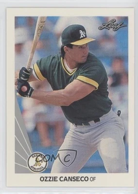 1990 Leaf Ozzie Canseco #516 - Image 1 of 2