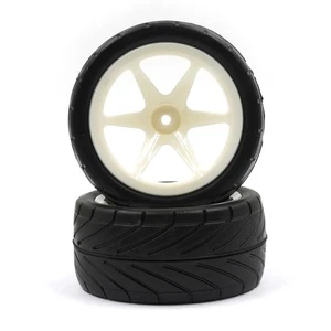 Xtra Speed 6 Spoke Rear Wheels w/Foam Type B For 1/10 Buggy - Picture 1 of 2